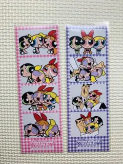 パワーパフガールズ プリクラ　ステッカー　シール　ブロッサム　バブルス