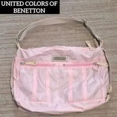 UNITED COLORS OF BENETTON ピンク ショルダーバッグのサムネイル