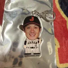 侍ジャパン　デカフェイスアクリルキーホルダー　坂本誠志郎　12