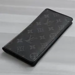 良品 ルイヴィトン モノグラム エクリプス ポルトフォイユ ブラザ 824