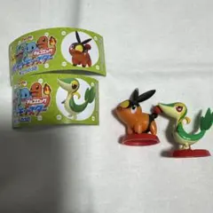 ポケットモンスター チョコエッグ 旅立ちの3匹 ツタージャ ポカブ