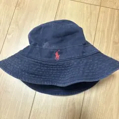 90年代Polo by Ralph Lauren バケットハット ネイビー L