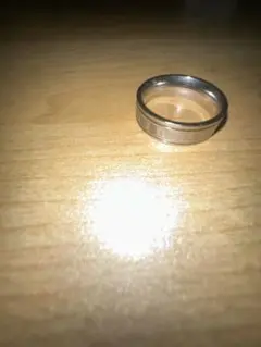 シンプル ステンレススチール シルバーリング17号