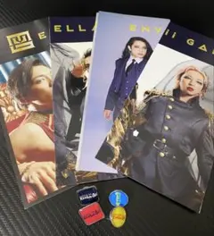 ENVii GABRIELLA エンガブ フライヤー＆ピンズ