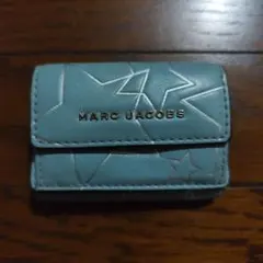 MARC JACOBS 三つ折り財布 スター型押し ライトブルーのサムネイル