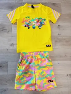 【美品】【定価6,050円】adidas レゴキャラクター セットアップ110