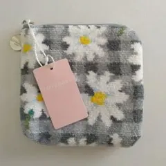 新品未使用　FEILER　フェイラーポーチ　ラブラリーマーガレット　③