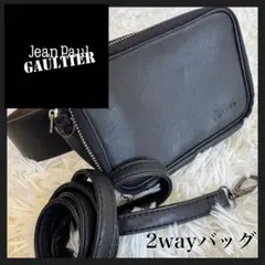 美品★超レア！ジャンポールゴルチエ　2way バッグ　ショルダー　ウエストポーチ