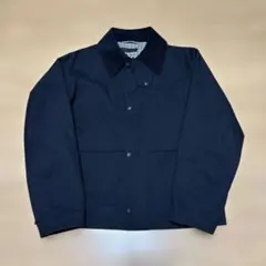 ユニクロ ユーティリティショートブルゾン　ブラック　　コーデュロイ襟　S