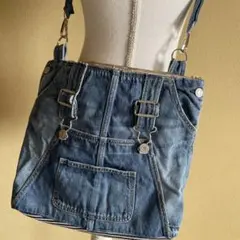 専用※Ｎｏ.14 デニムリメイク【ショルダーバッグ】サコッシュ ハンドメイド UK TRIDENT ハンドメイド デニム サコッシュ ショルダーバッグ
