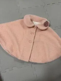 【新品未使用】パンプレムース ポンチョ ピンク