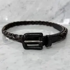 【美品】Ralph Lauren レザーベルト シルバー　鐙デザイン　S 美品】Ralph Lauren レザーベルト シルバー 鐙デザイン S 黒 - メルカリ