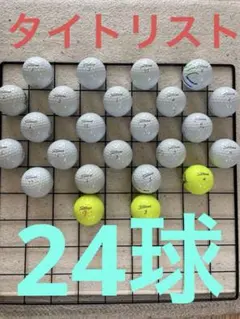 Titleist ゴルフボール ロストボール 24個セットのサムネイル