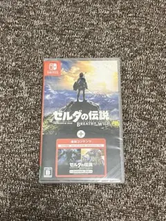 新品未開封　ゼルダの伝説ブレス　オブ　ザ　ワイルド+エキスパンションパス ゼルダの伝説 ブレス オブ ザ ワイルド＋エキスパンション・パス