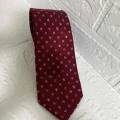 BURBERRY BLACK LABEL バーガンディ ネクタイ