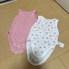 UNIQLO エアリズム ベビー肌着 80サイズ 2枚セット