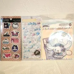 サンリオ 　シナモロール　シール　ステッカー