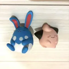 ポケモン　肩ズンFig6　マリルリ ピィ セット まとめ フィギュア ガチャ