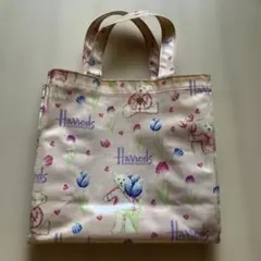 Harrods テディベア トートバッグ