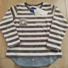 SENSE OF WONDER ストライプ 長袖カットソー 110cm