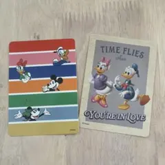 Disney store キャラクターカードセット