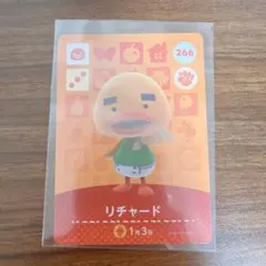 あつまれどうぶつの森　amiibo リチャード