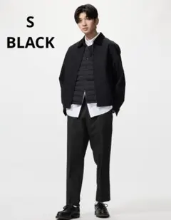 ユニクロ スマートアンクルパンツ Sサイズ ブラック 51-14 ②