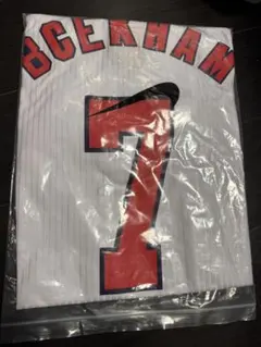 希少イングランド代表 97/98ホーム ユニフォーム #7 UMBRO ベッカム