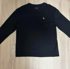 Calvin Klein Jeans ブラック 長袖Tシャツ M