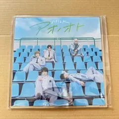M!LK のぞいてみるく？展 CDジャケット風アクリルコースター ブルー