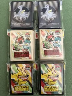 ポケモンカード WCS 横浜 スリーブ デッキシールド　即日発送　新品未開封