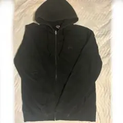 今だけ stussy ステューシー ジップパーカーブラック L レア