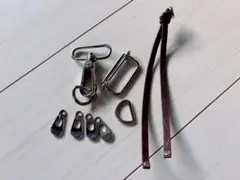 ショルダーバッグ　金具　セット　レザー　ベルト　ストラップ