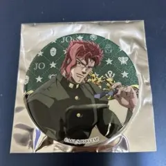 ジョジョワールド3 グリッター缶バッチ　花京院　75㎜