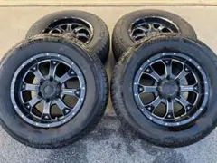 送料込 MKW MK-46 17インチ タイヤアルミセット 265/65/R17のサムネイル