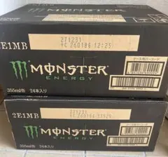 モンスターエナジー 355ml 24本入 2ケース - メルカリ