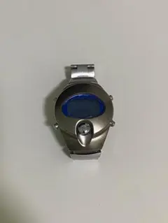 デジタル　青　時計　動作無のサムネイル
