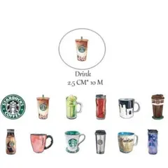 海外マスキングテープ　カフェ、スタバ系⑤