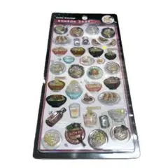 ◇【匿名配送】ボンボンドロップシール ラーメン 和柄 正規品