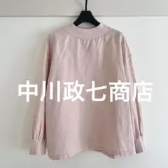 未使用品 中川政七商店 綿麻の畝織シャツブラウス F ネイビー - メルカリ