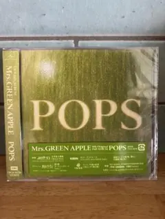 신품 미사용 Mrs. GREEN APPLE POPS CD 일반 보드