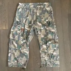 迷彩 カーゴパンツ PPFMカスタムボタン