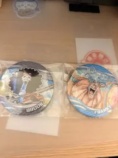 ONEPIECEDAYワンピース コレ缶バッジ SUMMER フランキーブルック