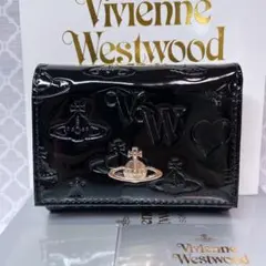 【大人気✨️ショッパー付】新品 Vivienne Westwood エナメル 黒