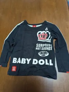 【BABYDOLL】 長袖Tシャツ 100cmのサムネイル