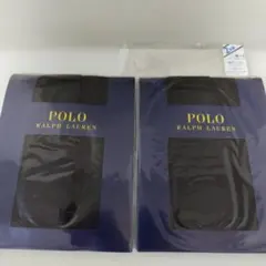 POLO RALPH LAUREN 80デニールタイツ M〜Lサイズ２足新品