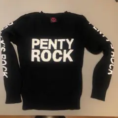 PENTY'S ROCK ニット トレーナー ブラック