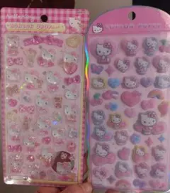 ハローキティ シールセット ボンボンドロップ コットンパフ 正規品