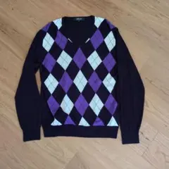 COMME CA ISM メンズ　Vネックセーター