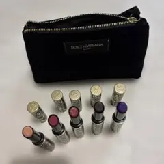 DOLCE&GABBANA BEAUTY 口紅 5本セット ポーチ付きのサムネイル
